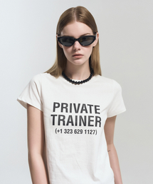 POSE NUMBER EIGHT（ポーズナンバーエイト）の「P.T BABY TEE (WHITE)（Tシャツ/カットソー）」