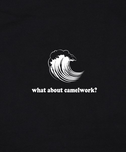 CAMEL WORK(キャメルワーク)の「ウェイクボード 半袖Tシャツ(ブラック)(Tシャツ/カットソー・メンズ・その他・LARGE/MEDIUM/X-LARGE)」の4枚目の写真