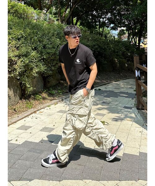 CAMEL WORK(キャメルワーク)の「ウェイクボード 半袖Tシャツ(ブラック)(Tシャツ/カットソー・メンズ・その他・LARGE/MEDIUM/X-LARGE)」の14枚目の写真