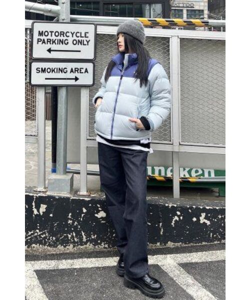 WEST GRAND BOULEVARD(ウエストグランドブルバード)の「セミワイド生地デニムパンツINDIGO(デニムパンツ・レディース・その他・LARGE/MEDIUM/SMALL/X-LARGE/XX-LARGE)」の12枚目の写真
