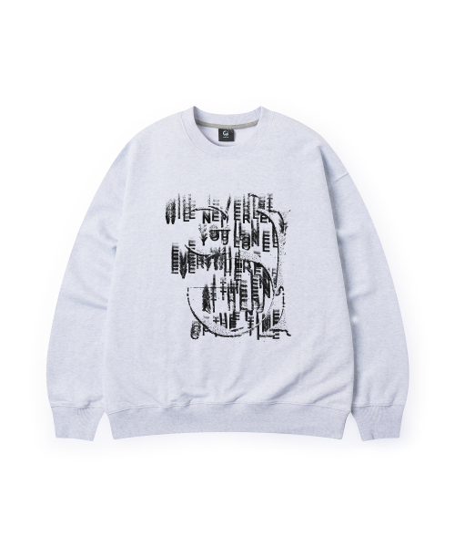 CAMEL WORK(キャメルワーク)の「ネバー・ロンリー・スウェットシャツ(アッシュグレー)(スウェット・メンズ・その他・X-LARGE/MEDIUM/LARGE)」の2枚目の写真