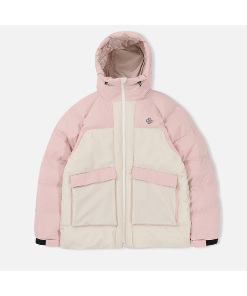DOLL OUTERWEAR(ドラ アウターウェア)の「2526 ミカダウンジャケット PINK 男女共用(ダウンジャケット/コート・レディース・その他・X-LARGE/SMALL/MEDIUM/LARGE)」の1枚目の写真