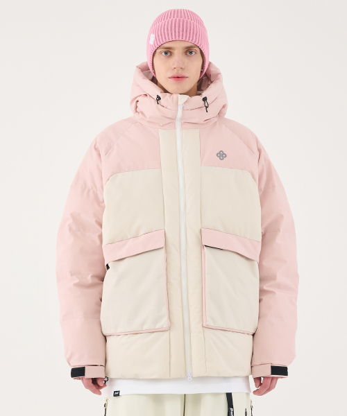 DOLL OUTERWEAR(ドラ アウターウェア)の「2526 ミカダウンジャケット PINK 男女共用(ダウンジャケット/コート・レディース・その他・X-LARGE/SMALL/MEDIUM/LARGE)」の11枚目の写真