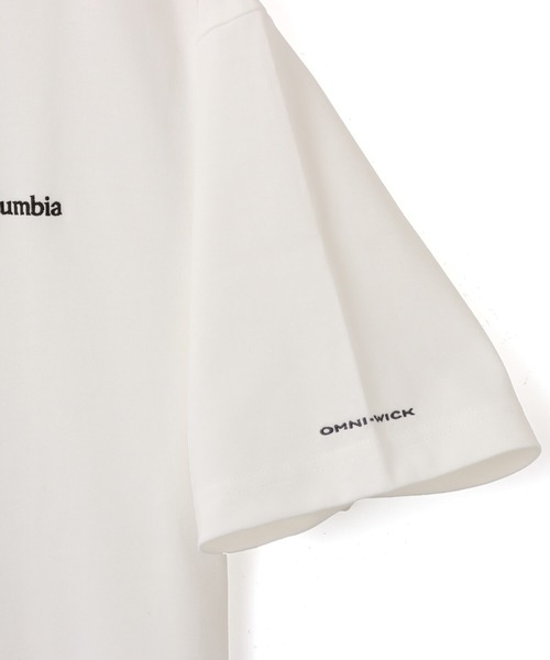 Columbia(コロンビア)の「Columbia x atmos Back Patch T-shirts / コロンビア x アトモス バック パッチ Tシャツ 【SP】(Tシャツ/カットソー・メンズ・ホワイト/グレー/ブラック・L/XL/S/M/XXL)」の7枚目の写真