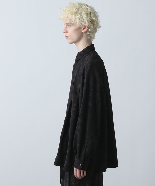 HARE（ハレ）の「【SET UP対応】YOSEレザーベルトシャツ(HARE)（シャツ/ブラウス・メンズ・パープル/グレー系その他/ブラック・FREE）」の18枚目の写真