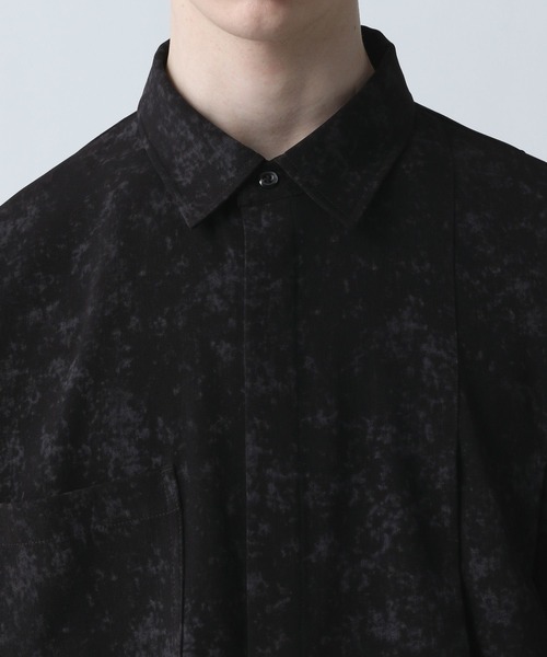 HARE（ハレ）の「【SET UP対応】YOSEレザーベルトシャツ(HARE)（シャツ/ブラウス・メンズ・パープル/グレー系その他/ブラック・FREE）」の20枚目の写真