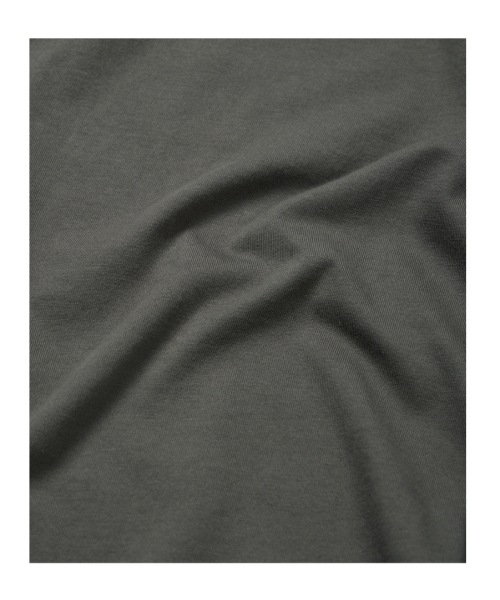 ETCE(イーティーシーイー)の「CURVED HENLEY NECK TEE (CHARCOAL)(Tシャツ/カットソー・メンズ・その他・MEDIUM/LARGE/X-LARGE)」の6枚目の写真