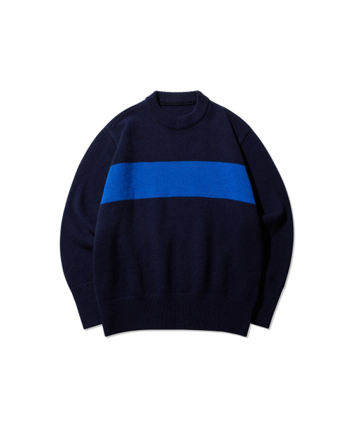 NAMERCLOTHING（ネイマークローディング）の「FISHERMAN WOOL SWEATER NAVY（ニット/セーター・レディース・その他・LARGE/X-LARGE）」の2枚目の写真