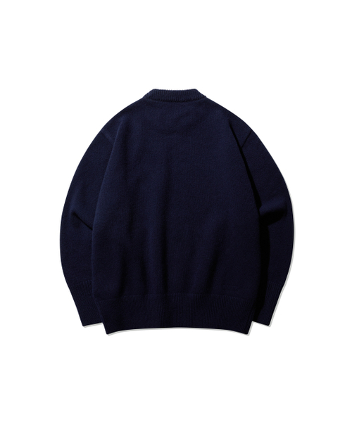 NAMERCLOTHING（ネイマークローディング）の「FISHERMAN WOOL SWEATER NAVY（ニット/セーター・レディース・その他・LARGE/X-LARGE）」の3枚目の写真