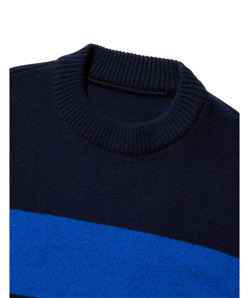 NAMERCLOTHING（ネイマークローディング）の「FISHERMAN WOOL SWEATER NAVY（ニット/セーター・レディース・その他・LARGE/X-LARGE）」の4枚目の写真