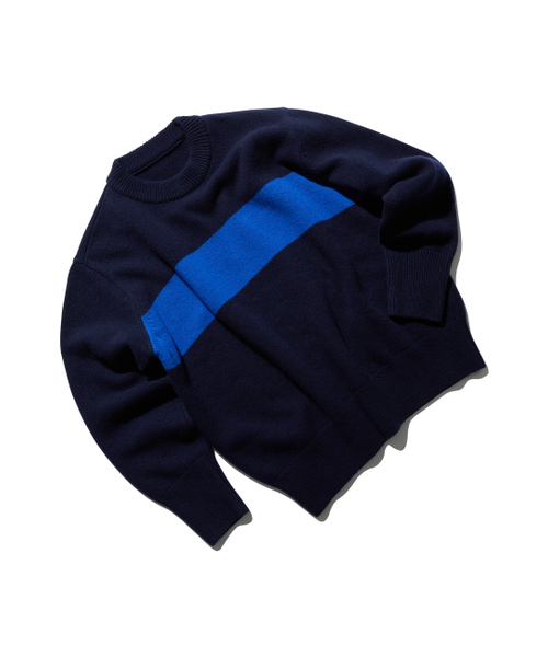 NAMERCLOTHING（ネイマークローディング）の「FISHERMAN WOOL SWEATER NAVY（ニット/セーター・レディース・その他・LARGE/X-LARGE）」の9枚目の写真