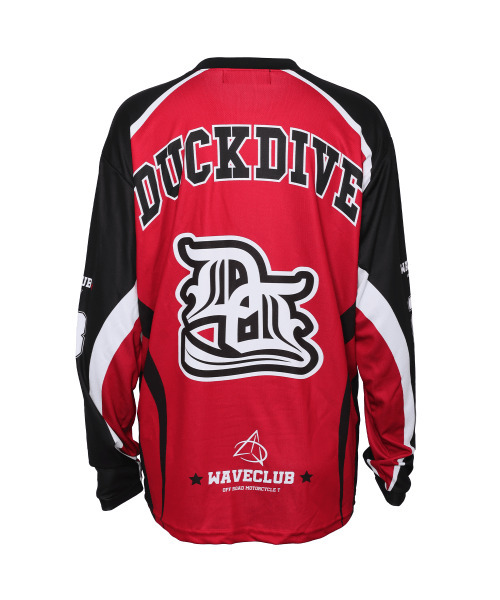 DUCKDIVE(ダックダイブ)の「オフロードメッシュロングスリーブキルレッド(Tシャツ/カットソー・レディース・その他・LARGE/X-LARGE)」の2枚目の写真