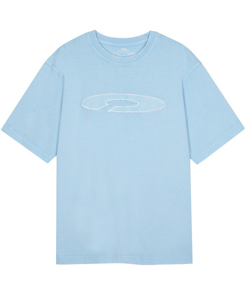 FDR(エフディーアール)の「Disk Logo Applique Short Sleeve Sky blue(Tシャツ/カットソー・メンズ・その他・LARGE/MEDIUM/SMALL)」の1枚目の写真