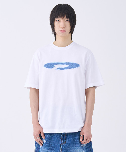 FDR(エフディーアール)の「Disk Logo Applique Short Sleeve Sky blue(Tシャツ/カットソー・メンズ・その他・LARGE/MEDIUM/SMALL)」の4枚目の写真