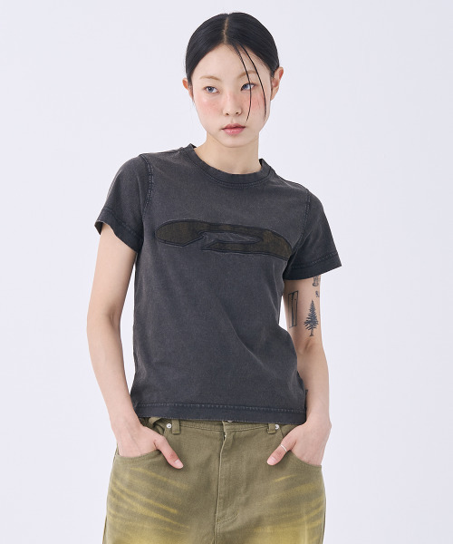 FDR(エフディーアール)の「Disk Logo Applique Short Sleeve Sky blue(Tシャツ/カットソー・メンズ・その他・LARGE/MEDIUM/SMALL)」の8枚目の写真