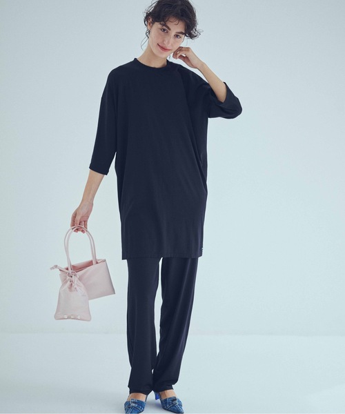 SEA(シー)の「コージープルオーバー(Tシャツ/カットソー・レディース・ピンク/グレー/ブラック・ONE SIZE)」の5枚目の写真