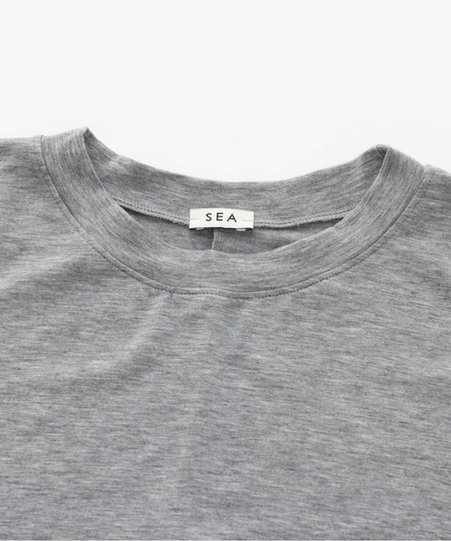 SEA(シー)の「コージープルオーバー(Tシャツ/カットソー・レディース・ピンク/グレー/ブラック・ONE SIZE)」の9枚目の写真