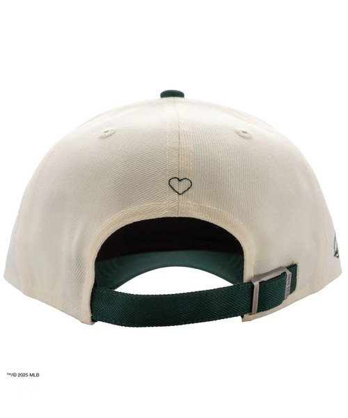 BASICKS(ベイシックス)の「【BASICKSx Newera】x Newera Athletics CapWHT/GRN(キャップ・メンズ・ホワイト・FREE)」の3枚目の写真