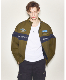 DECEMBER TEN（ディセンバーテン）の「デイトナ ナイロン レーシングジャケット カーキ (ユニセックス)（ナイロンジャケット）」