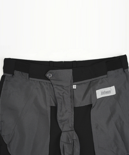 BIRBANTE(ビルバンテ)の「コンフォートストレッチS.Lフィットセットアップスラックス - ブラック(スラックス・メンズ・ブラック・X-LARGE/SMALL/MEDIUM/LARGE)」の7枚目の写真