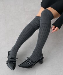 continuer de NICE CLAUP（コンティニューデナイスクラップ）の「ロングソックス（ソックス/靴下）」