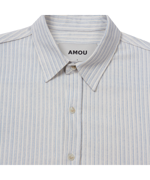 AMOU(アモウ)の「AMOU Multi stripe shirts BLUE(シャツ/ブラウス・レディース・その他・1/2/3)」の7枚目の写真