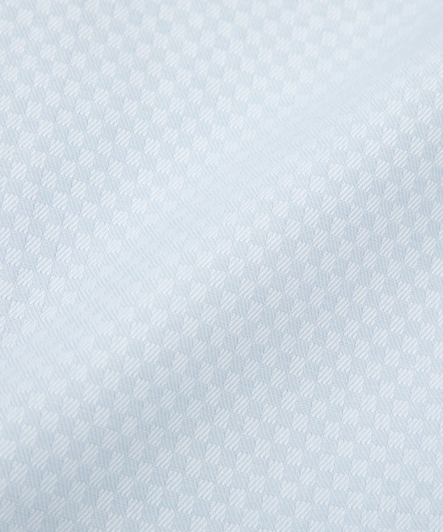 TOKYO SHIRTS(トウキョウシャツ)の「【超形態安定】 形態安定ノンアイロン ワイド 長袖ビジネスワイシャツ(大きいサイズ・長いサイズ)(ビジネスシャツ・メンズ・サックスブルー・首回り39cm-裄丈88cm/首回り41cm-裄丈90cm/首回り42cm-裄丈90cm/首回り43cm-裄丈90cm/首回り45cm-裄丈82cm/首回り45cm-裄丈86cm/首回り45cm-裄丈90cm/首回り47cm-裄丈86cm/首回り47cm-裄丈90cm)」の5枚目の写真