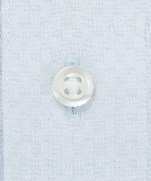 TOKYO SHIRTS(トウキョウシャツ)の「【超形態安定】 形態安定ノンアイロン ワイド 長袖ビジネスワイシャツ(大きいサイズ・長いサイズ)(ビジネスシャツ・メンズ・サックスブルー・首回り39cm-裄丈88cm/首回り41cm-裄丈90cm/首回り42cm-裄丈90cm/首回り43cm-裄丈90cm/首回り45cm-裄丈82cm/首回り45cm-裄丈86cm/首回り45cm-裄丈90cm/首回り47cm-裄丈86cm/首回り47cm-裄丈90cm)」の4枚目の写真