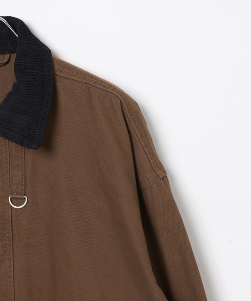 LAND MUSEUM（ランドミュージアム）の「LAND MUSEUM／ファイヤーマンバックルブルゾン（ブルゾン・メンズ・ブラウン/ブラック・LARGE/MEDIUM）」の4枚目の写真