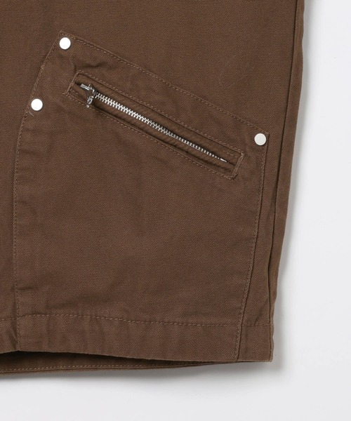 LAND MUSEUM（ランドミュージアム）の「LAND MUSEUM／ファイヤーマンバックルブルゾン（ブルゾン・メンズ・ブラウン/ブラック・LARGE/MEDIUM）」の7枚目の写真