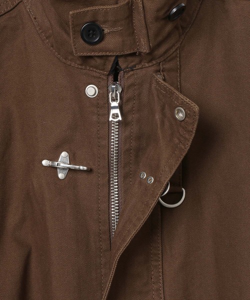 LAND MUSEUM（ランドミュージアム）の「LAND MUSEUM／ファイヤーマンバックルブルゾン（ブルゾン・メンズ・ブラウン/ブラック・LARGE/MEDIUM）」の9枚目の写真