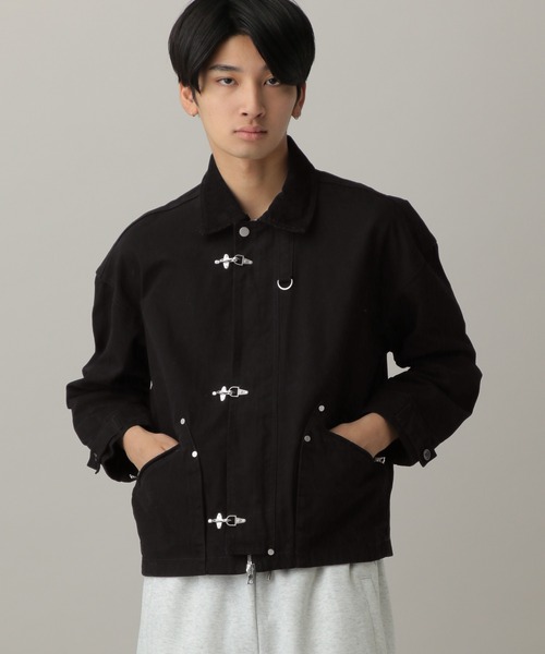 LAND MUSEUM（ランドミュージアム）の「LAND MUSEUM／ファイヤーマンバックルブルゾン（ブルゾン・メンズ・ブラウン/ブラック・LARGE/MEDIUM）」の22枚目の写真