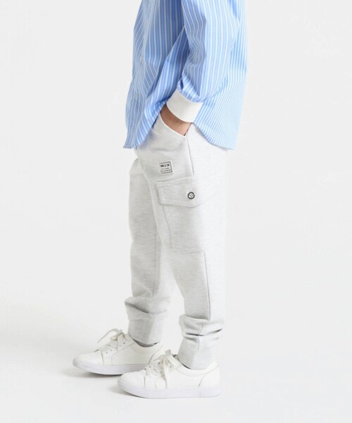 COMME CA ISM（コムサイズム）の「ジョガーカーゴパンツ（その他パンツ・キッズ・オートミール/ネイビー/ベージュ・100cm/110cm/120cm/130cm/140cm/150cm）」の3枚目の写真
