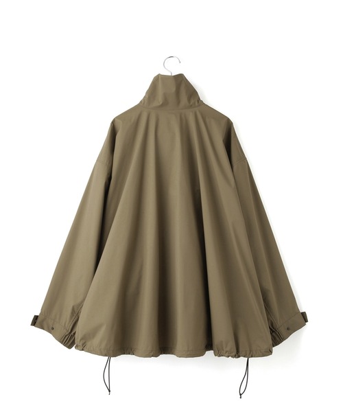 ADAM ET ROPE'（アダムエロペ）の「ファンクションドロストブルゾン/撥水（ナイロンジャケット・レディース・カーキ/ブラック・38/36）」の21枚目の写真