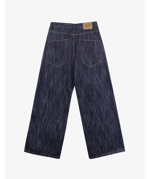 OWSA(オウサ)の「ストライプ生地デニムパンツ(デニムパンツ・メンズ・ブルー系その他・LARGE/X-LARGE)」の5枚目の写真