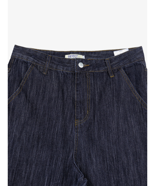 OWSA(オウサ)の「ストライプ生地デニムパンツ(デニムパンツ・メンズ・ブルー系その他・LARGE/X-LARGE)」の6枚目の写真