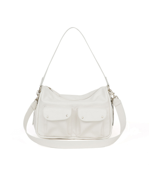 YEOMIMの「camera bag (cream)(ショルダーバッグ・レディース・クリーム・FREE)」の1枚目の写真
