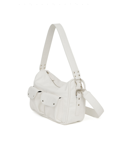 YEOMIMの「camera bag (cream)(ショルダーバッグ・レディース・クリーム・FREE)」の2枚目の写真