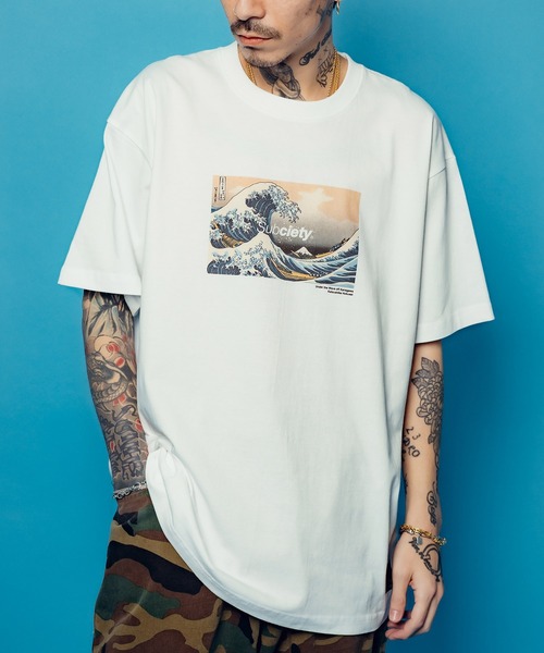 Subciety(サブサエティ)の「Souvenir ratio tee(Tシャツ/カットソー・メンズ・B/C/D/A/E/F・SMALL/MEDIUM/LARGE/X-LARGE/XX-LARGE)」の2枚目の写真