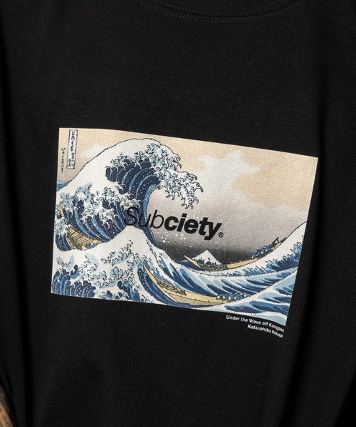 Subciety(サブサエティ)の「Souvenir ratio tee(Tシャツ/カットソー・メンズ・B/C/D/A/E/F・SMALL/MEDIUM/LARGE/X-LARGE/XX-LARGE)」の15枚目の写真