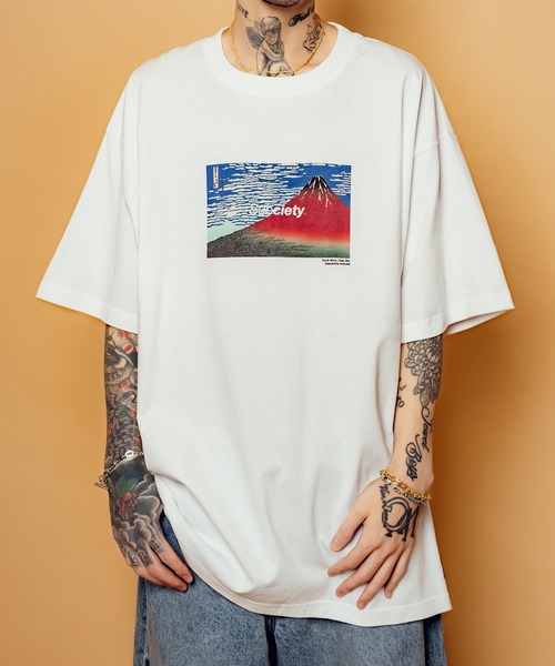 Subciety(サブサエティ)の「Souvenir ratio tee(Tシャツ/カットソー・メンズ・B/C/D/A/E/F・SMALL/MEDIUM/LARGE/X-LARGE/XX-LARGE)」の17枚目の写真