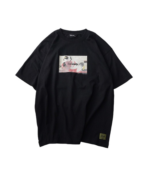Subciety(サブサエティ)の「Souvenir ratio tee(Tシャツ/カットソー・メンズ・B/C/D/A/E/F・SMALL/MEDIUM/LARGE/X-LARGE/XX-LARGE)」の12枚目の写真