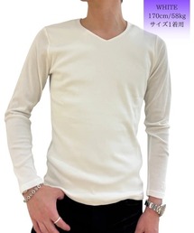 CKJS フライス長袖Tシャツ