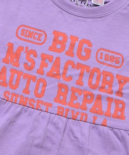 Life Support Products（ライフサポートプロダクツ）の「【COTTON from U.S.A】ティアードハンソデワンピース（ワンピース・キッズ・ホワイト系その他/オレンジ/ラベンダー・140/130/120/110/100/90/150）」の10枚目の写真