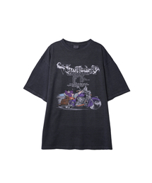 ワンダールスト メンズ Tシャツ ウォッシュドチャコール