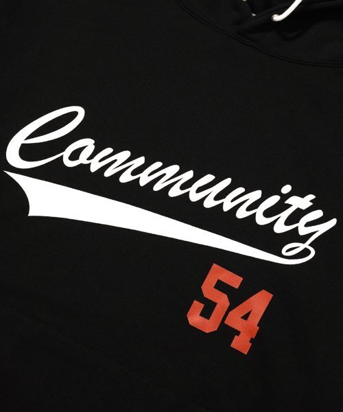 THE MILE（ザマイル）の「COMMUNITY 54 SWEAT HOODIE[BLACK]（パーカー・メンズ・その他・L/M/S/XL）」の3枚目の写真