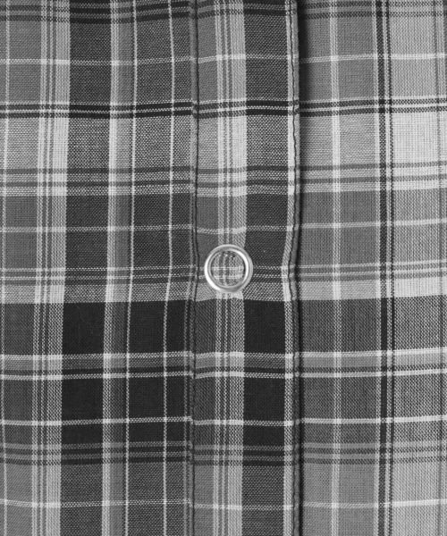 PAGEBOY（ページボーイ）の「シアーチェックフードシャツ（シャツ/ブラウス・レディース・イエロー/ブルー/ブラック・FREE）」の8枚目の写真