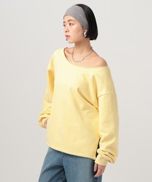 BAYFLOW | [春カラーで登場]オフショルダースウェットプルオーバー(スウェット)