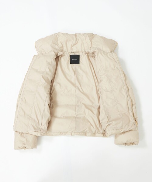 EPOCA（エポカ）の「エアリーダウン ショート（ダウンジャケット/コート・レディース・ベージュ/ブラック・38/40）」の11枚目の写真