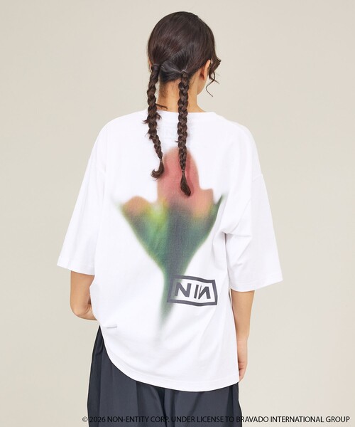 Johnbull（ジョンブル）の「【JOHNBULL/ ジョンブル】NINE INCH NAILS /ナイン・インチ・ネイルズ/プリントTシャツ/ユニセックス（Tシャツ/カットソー・メンズ・ホワイト系その他/ホワイト系その他2・M/L）」の6枚目の写真